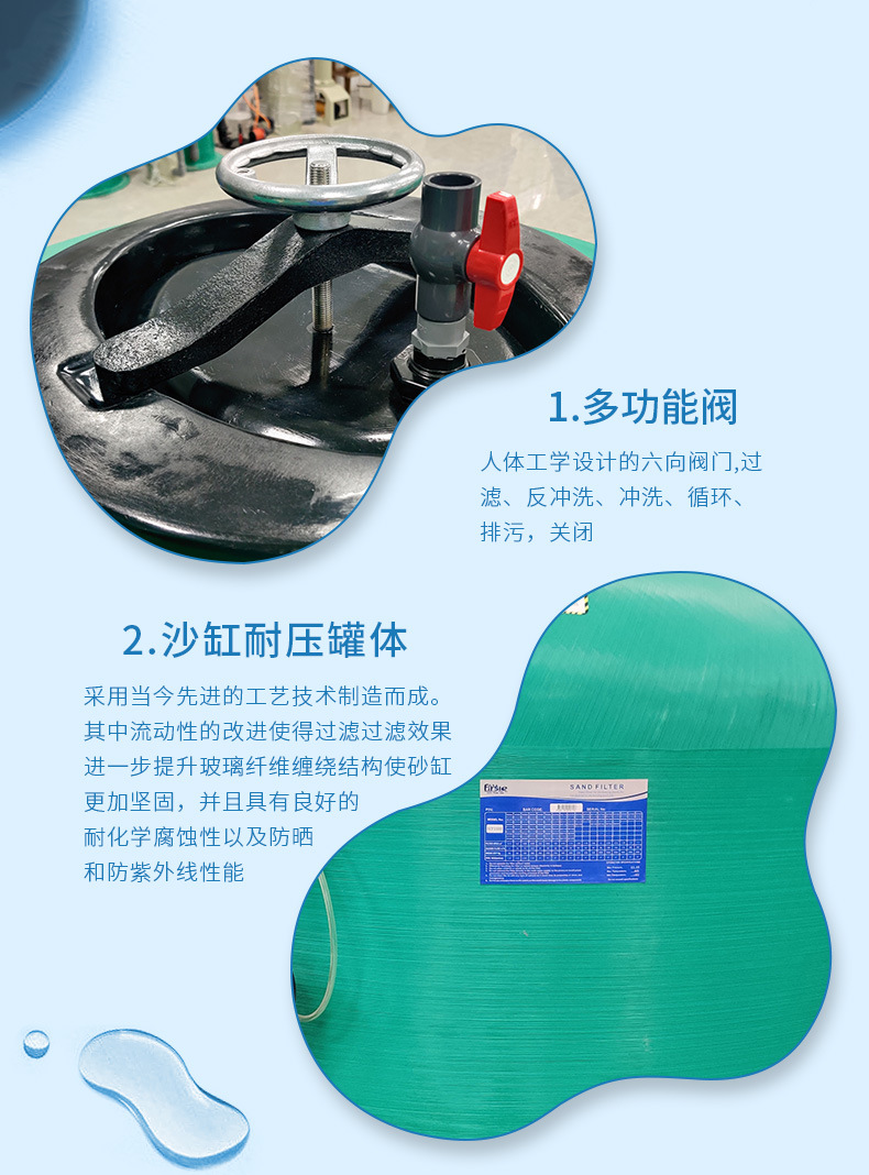 SCF側(cè)出法蘭式過(guò)濾沙缸(圖11)